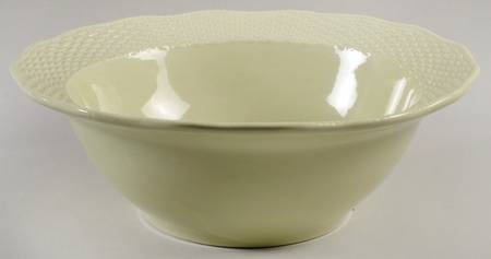 Country Manor Sage 13" Large Salad Serving Bowl