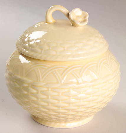 Country Manor Saffron Sugar Bowl & Lid