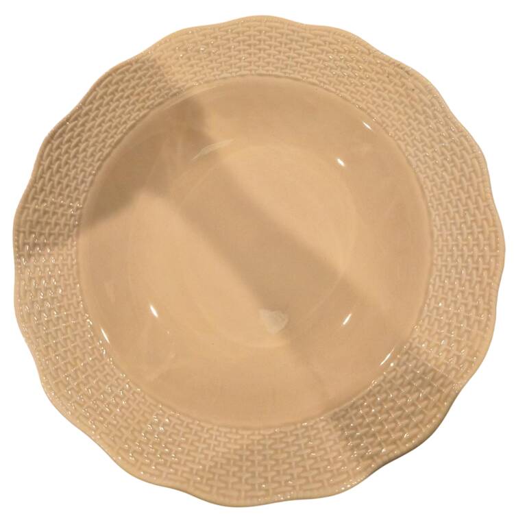 Country Manor Saffron 14" Round Serving Bowl