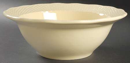 Country Manor Saffron 13" Large Salad Serving Bowl