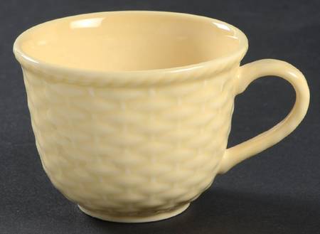 Country Manor Saffron Flat Demitasse Cup