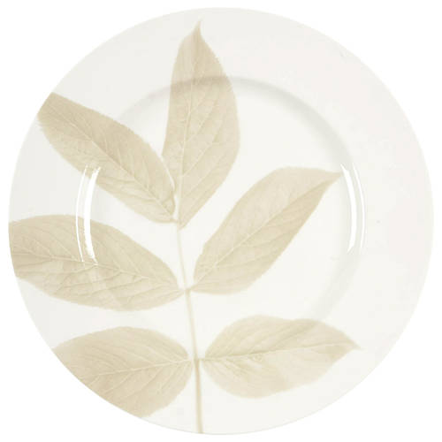Irish Linen (Leaves) Dinner Plate