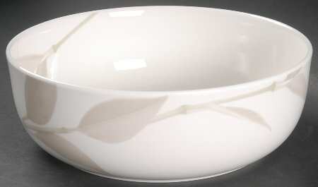 Irish Linen (Leaves) 8" Round Vegetable Bowl