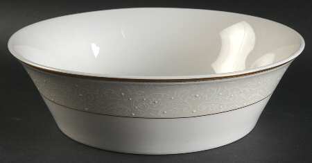 Dynasty Gold 9" Round Vegetable Bowl