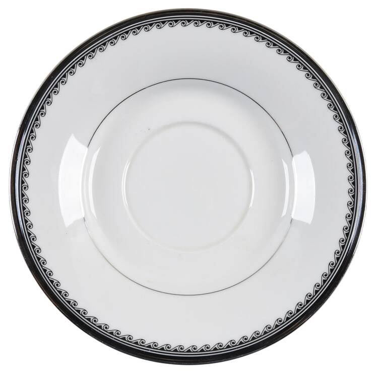 Platinum Court Saucer