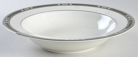 Roman Silver 10" Round Vegetable Bowl