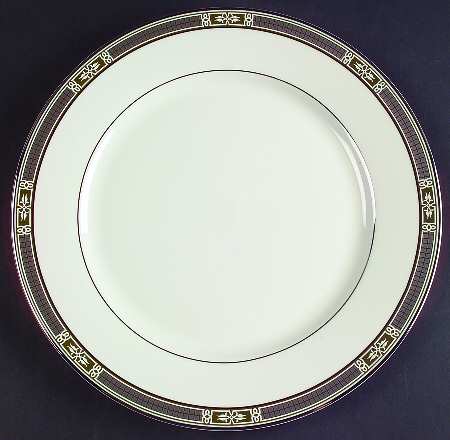 Roman Silver Dinner Plate
