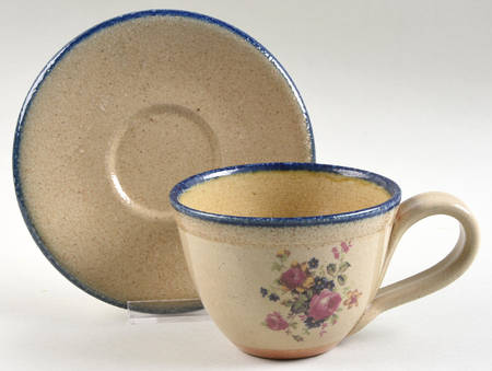 Chippendale Flat Cup & Saucer Set