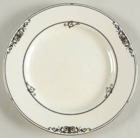 Palatial Crest Salad Plate