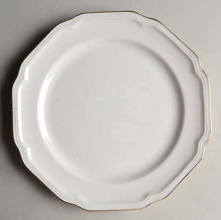 Antique Gold Salad Plate