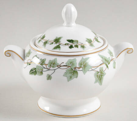 Napolean Ivy Sugar Bowl & Lid