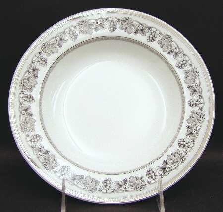 Wisteria Rim Soup Bowl