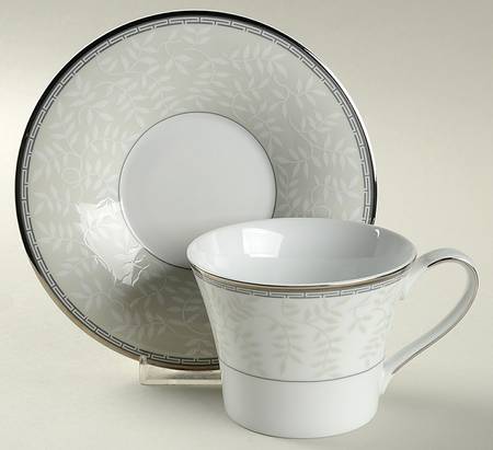Essex Place Flat Cup & Saucer Set by Mikasa