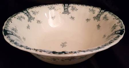 Diana Gold 9" Round Vegetable Bowl