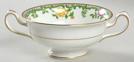 S406 Footed Cream Soup Bowl by Minton