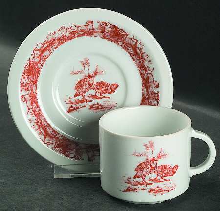 MOT28 Flat Cup & Saucer Set