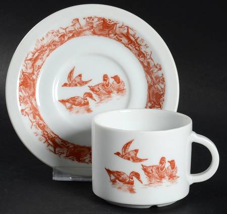MOT28 Flat Cup & Saucer Set