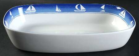 Moonlight Bay 13"  Rectangular Baker
