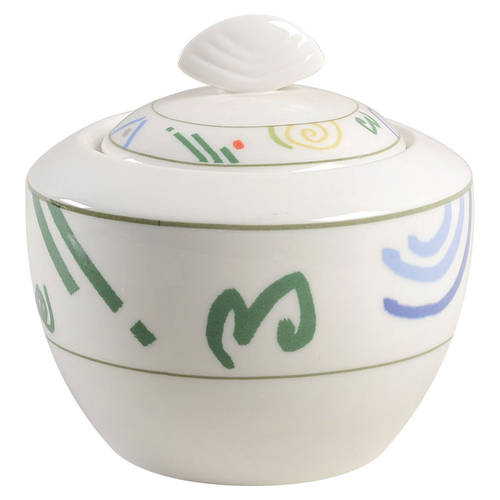 Graffiti Sugar Bowl & Lid