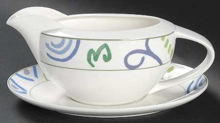 Graffiti Gravy Boat & Underplate