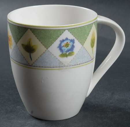 Wood Flowers Cappuccino Mug