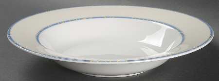 Ultima Ivory Large Rim Soup Bowl
