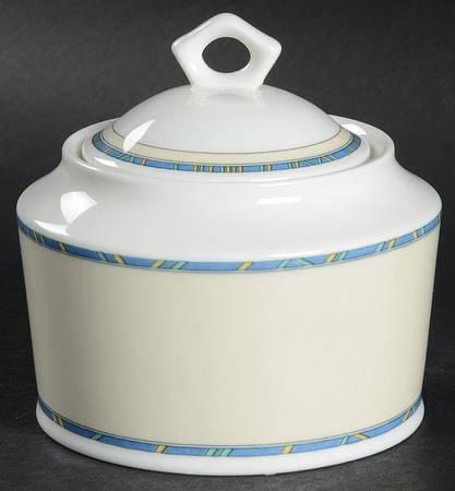 Ultima Ivory Sugar Bowl & Lid