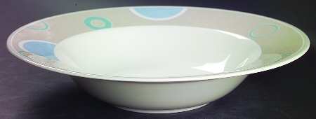Pastel Sky 10" Round Vegetable Bowl