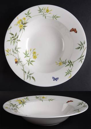 Butterfly Fancy 10" Round Vegetable Bowl