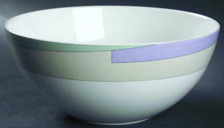 Pastel Wave 8" Round Vegetable Bowl