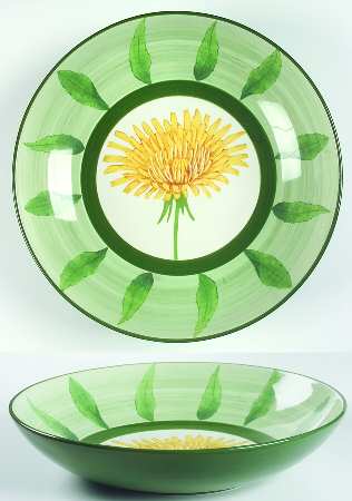 Wild Flowers 14" Pasta Serving Bowl