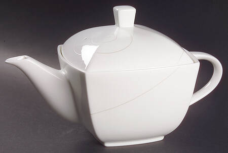 Infinity Silver Teapot & Lid