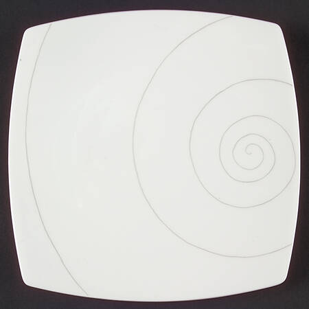 Infinity Silver Salad/Dessert Plate