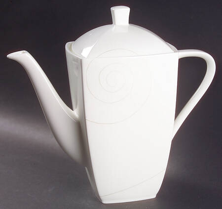 Infinity Silver Coffee Pot & Lid