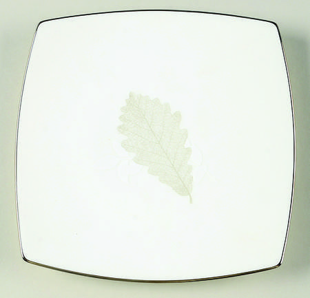 Silver Leaves Salad/Dessert Plate