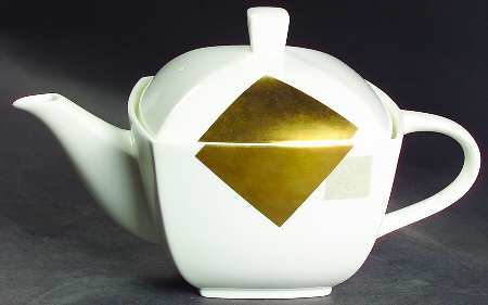 24 Karat Teapot & Lid