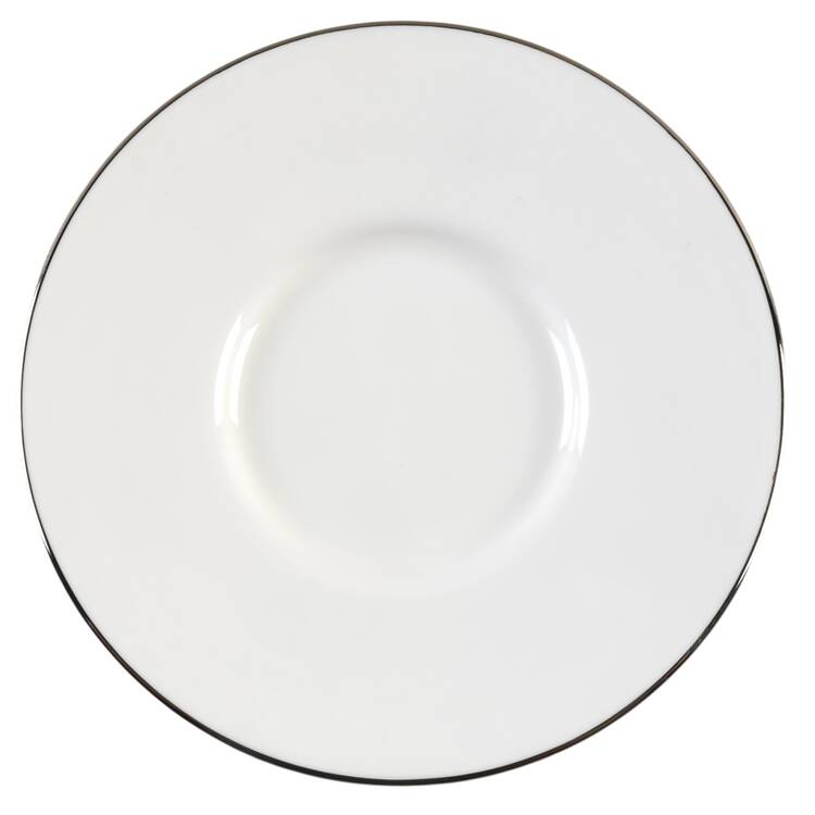 Couture Platinum Saucer for Flat Demitasse Cup
