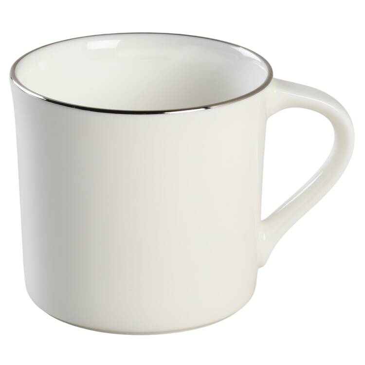 Couture Platinum Flat Demitasse Cup