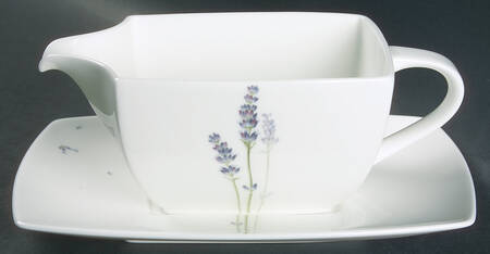 Lavender Lane Gravy Boat & Underplate