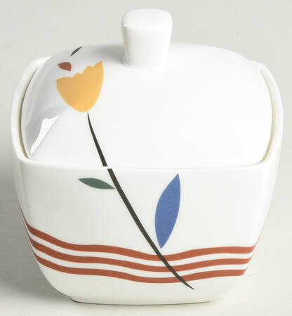 Charisma Floral Sugar Bowl & Lid