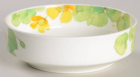 Water Lilies Yellow Fruit/Dessert (Sauce) Bowl