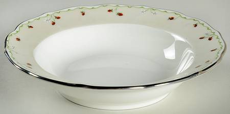 Wildberry Rim Fruit/Dessert (Sauce) Bowl