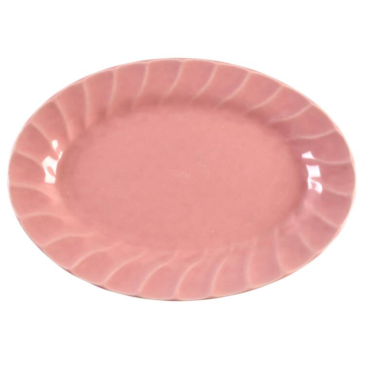 Yorkshire Rose (Glossy) 11" Oval Serving Platter