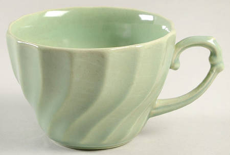 Yorkshire Green (Matte) Flat Cup