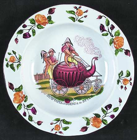 Repro:19th Century English Humour by Mottahedeh