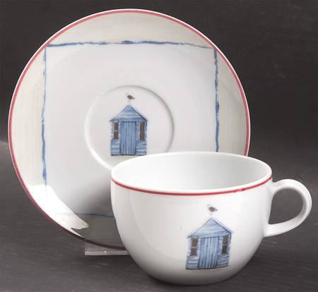 Bar Harbor Jumbo Cup & Saucer Set