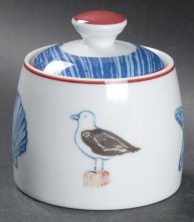 Bar Harbor Sugar Bowl & Lid