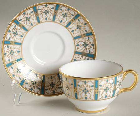 Basilica Flat Cup & Saucer Set