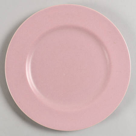 200 Petal Pink (Satin, Rim) Luncheon Plate