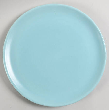 200 Satin Turquoise (Rim) 12" Chop Plate (Round Platter)